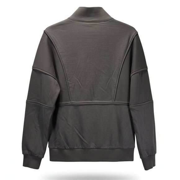 New Dark Gray Half-Zip Sweater – Size Small - Picture 2 of 5